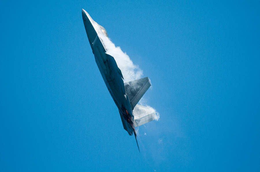 F-22 Max Climb Photograph by Greg Meland - Fine Art America