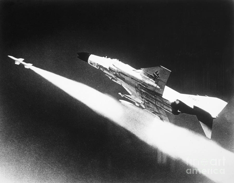 F-4 Phantom Fighter Jet Photograph by Granger