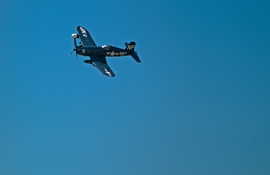 F4U Corsair on Approach Photograph by Paul Mangold
