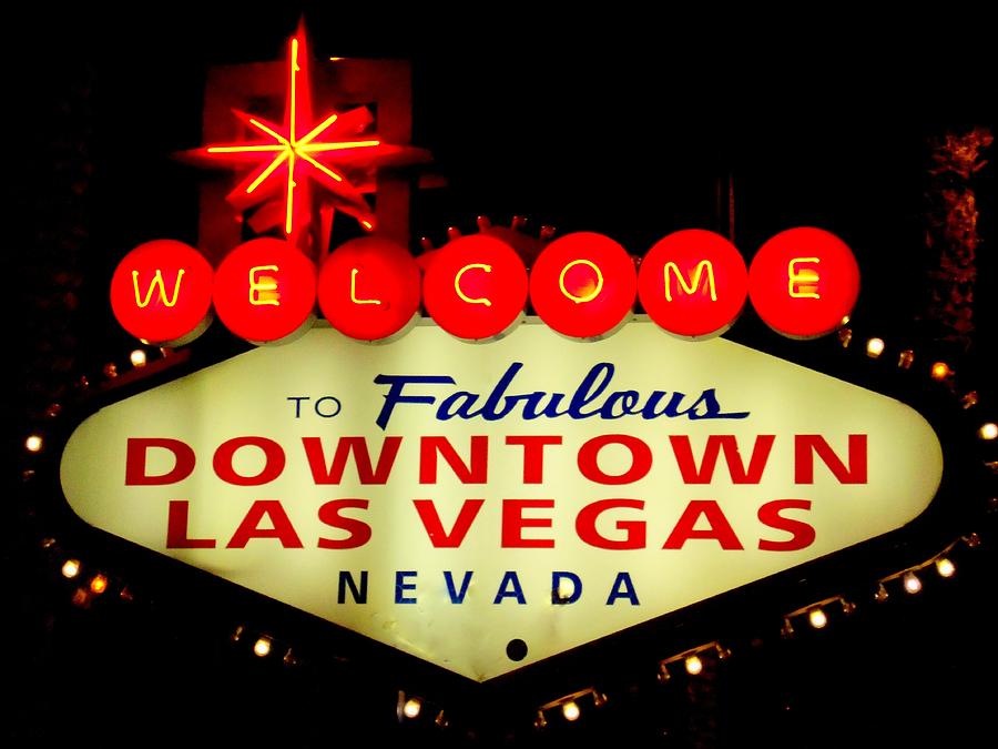 Las Vegas Photograph - Fabulous Downtown by Randall Weidner