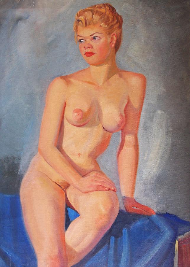 Impressionism Painting - Fabulous Nude by Aileen Markowski