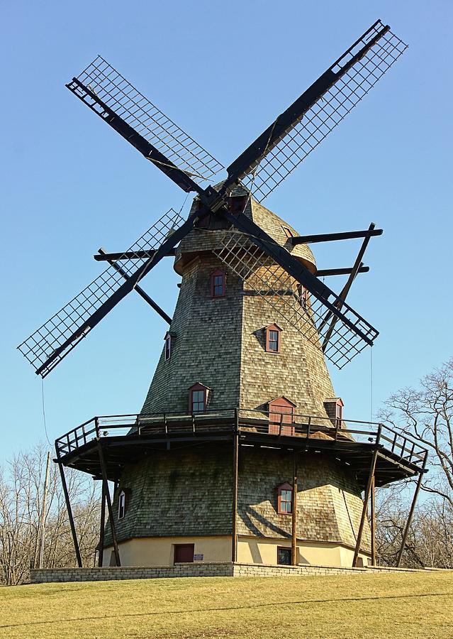Fabyan Windmill Photograph by Jenny Hudson