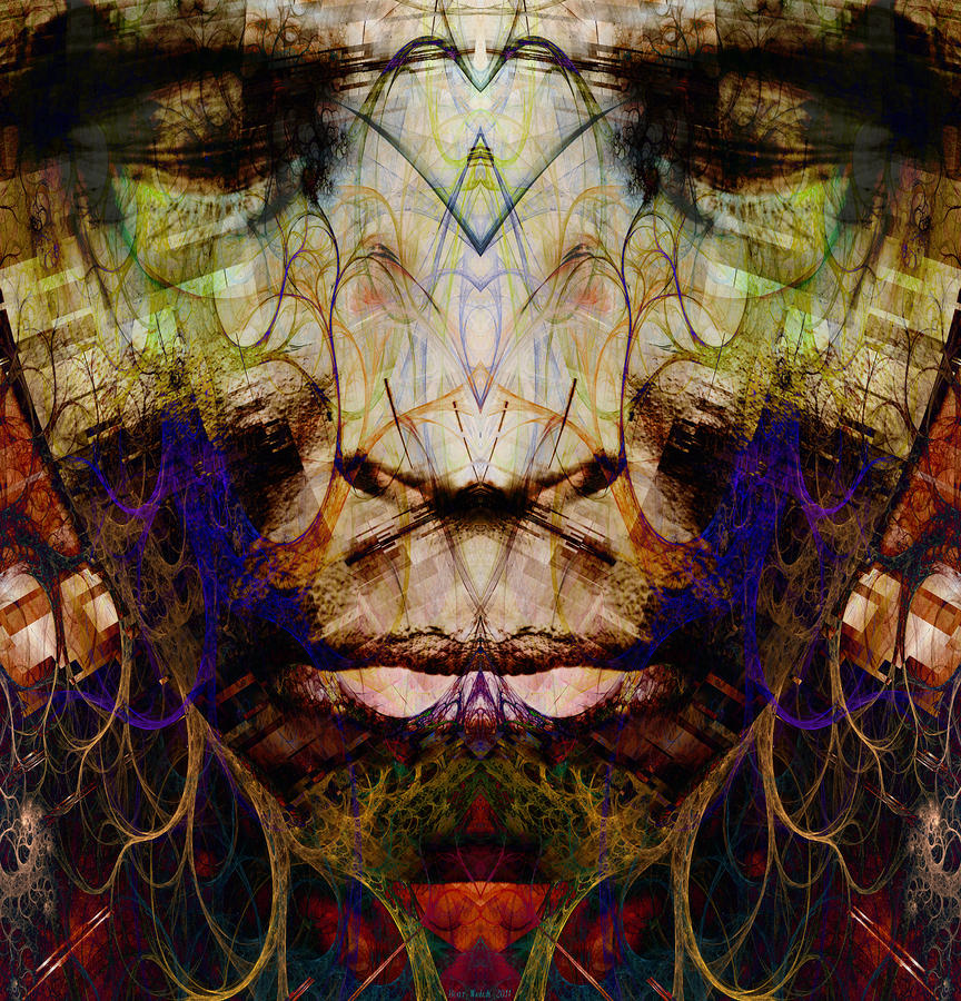 Face thingy Digital Art by Bear Welch - Fine Art America