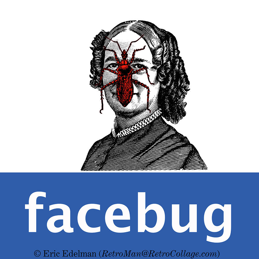Facebug for Women Digital Art by Eric Edelman