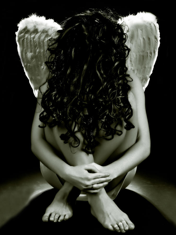 Faceless Angel Photograph by Thomas Berger