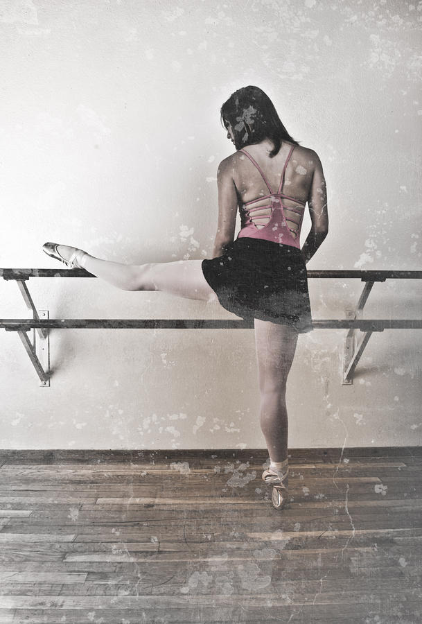 Ballet Photograph - Faded Ballerina by Scott Sawyer