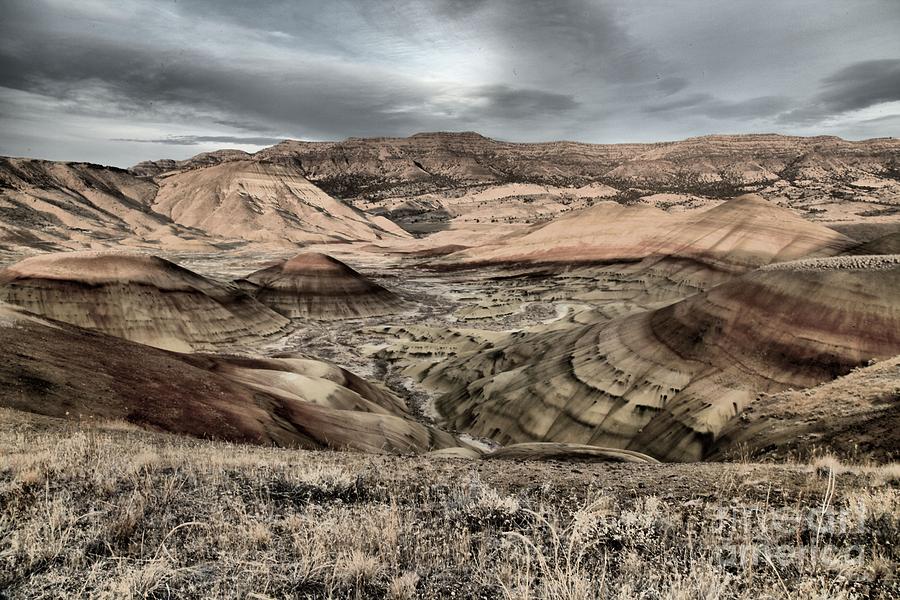 Faded Painted Hills Photograph by Adam Jewell