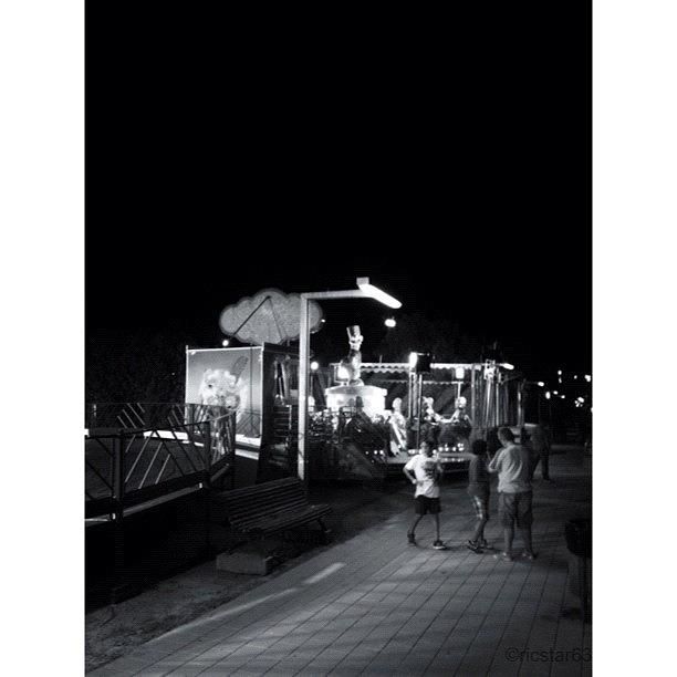 Instagram Photograph - Fair At Night Ll by Ric Spencer