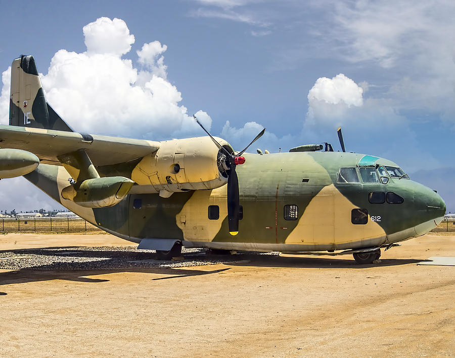 Fairchild C-123  Photograph by Steve Benefiel