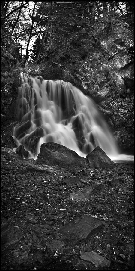 Fairy Glen Falls Rosemarkie Photograph by Joe Macrae