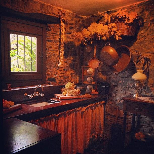 Vintage Photograph - Fairy Tale Kitchen by Diego Jolodenco