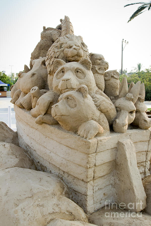 Animal Photograph - Fairytale Sand Sculpture  by Sv
