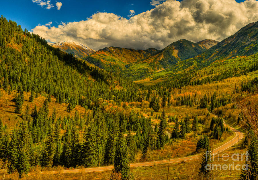 Fall Colors at McClure Pass Photograph by Harry Strharsky