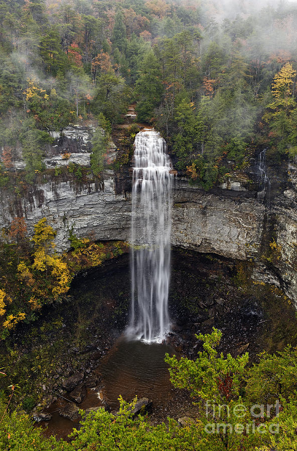 Fall Creek Falls - D006042 Photograph by Daniel Dempster
