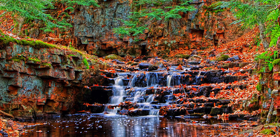 Fall Falls Revisited Photograph by Paul Svensen