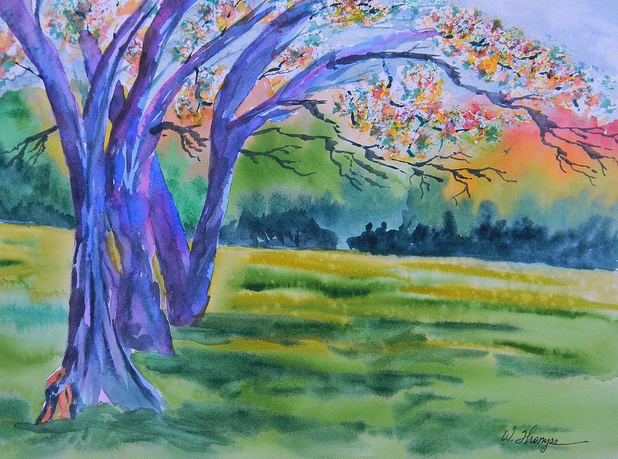 Fall Farm Colors Painting by Warren Thompson - Fine Art America