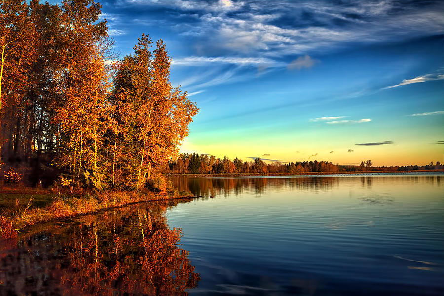 Fall Morning Photograph by Gary Smith