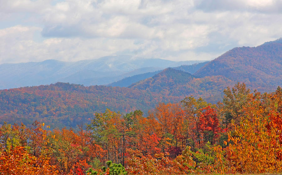 Fall Mountain View Photograph by Elizabeth Spencer - Fine Art America