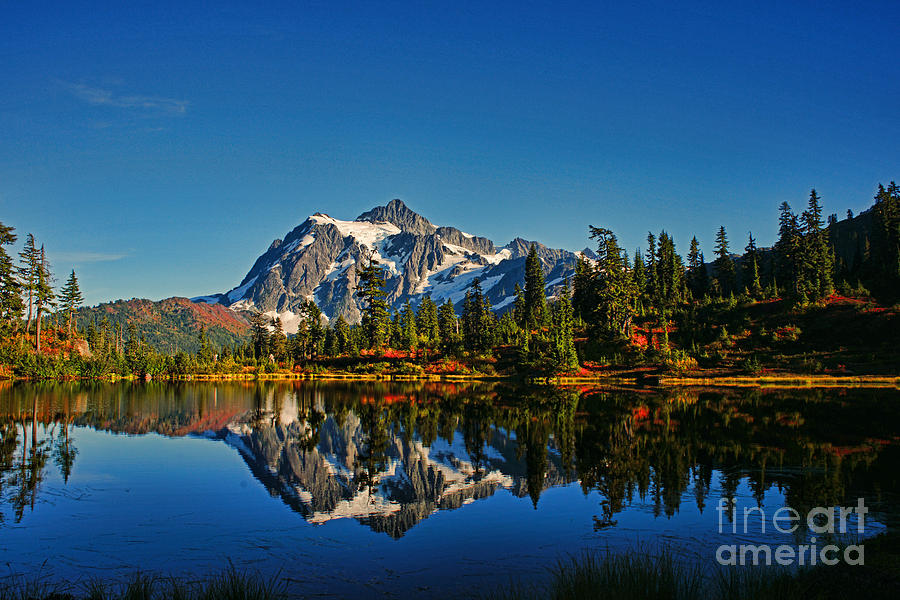 Fall Reflections-HDR Photograph by Randy Harris