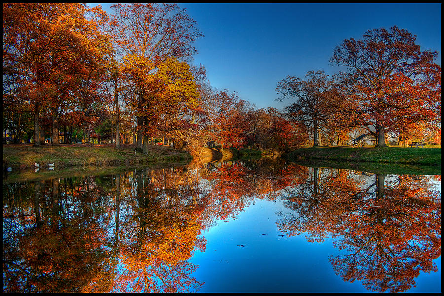 Fall Reflections Photograph by Scott Wood
