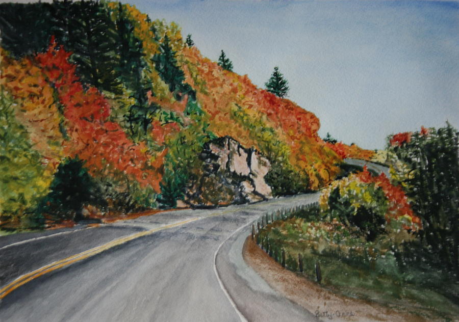 Fall Splendor Painting by Betty-Anne McDonald