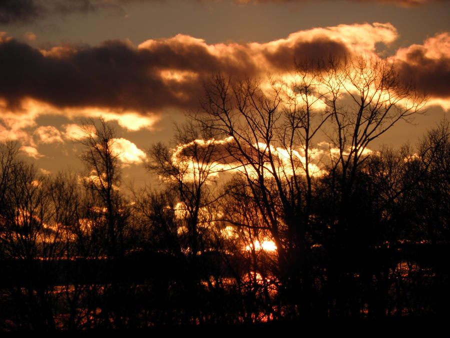 Fall Sunset Photograph by Kim Galluzzo Wozniak