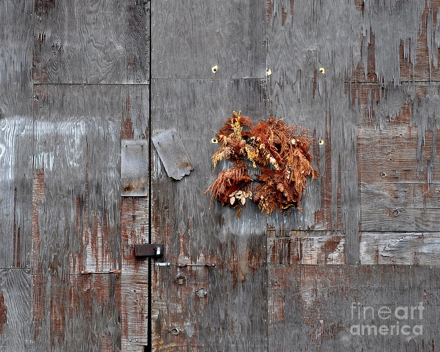 Fall Wreath Photograph by Tatyana Searcy