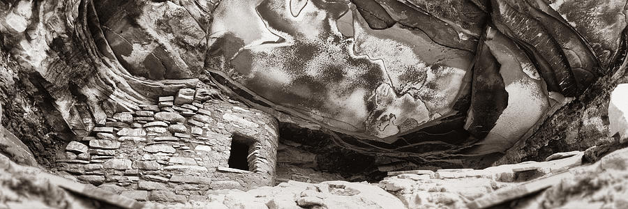 Anasazi Photograph - Fallen Roof by Steve Munch