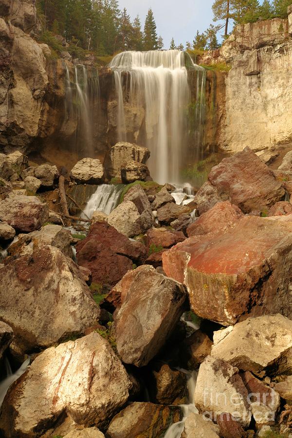 Falling In The Rocks Photograph by Adam Jewell