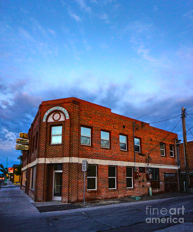 Fallon Nevada Building Photograph by Gregory Dyer - Fine Art America