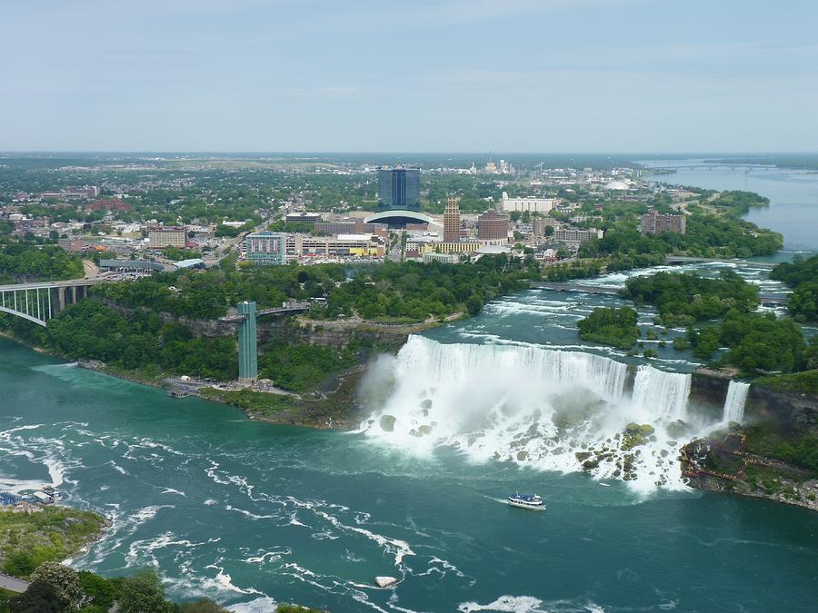Falls from the Tower in Canada Photograph by Jeanette Oberholtzer