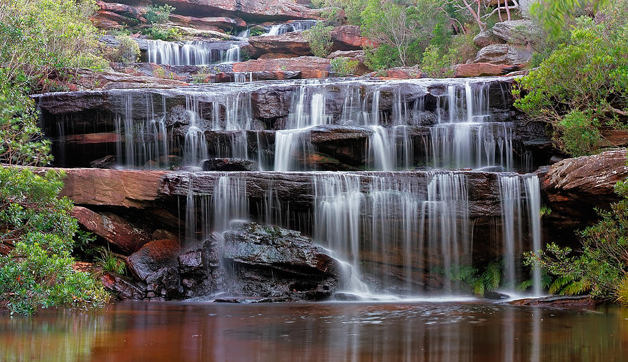 Falls of the Bush Photograph by Mark Lucey