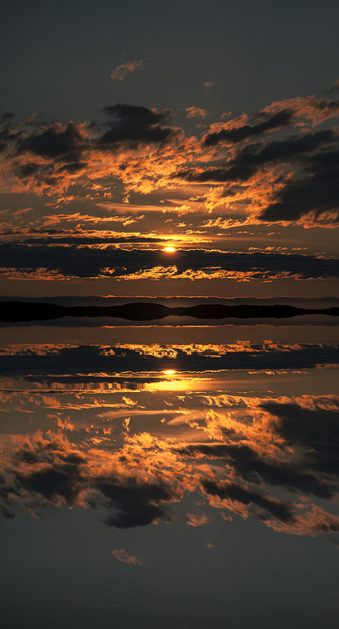 False Sunset Photograph by Andy Astbury