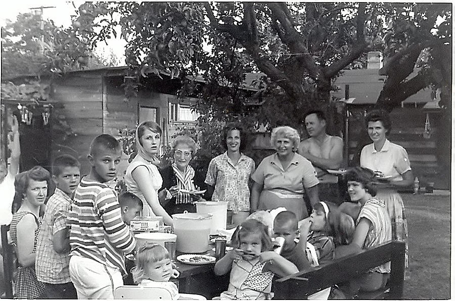 Family BBQ 1962 Photograph by Chris Anderson