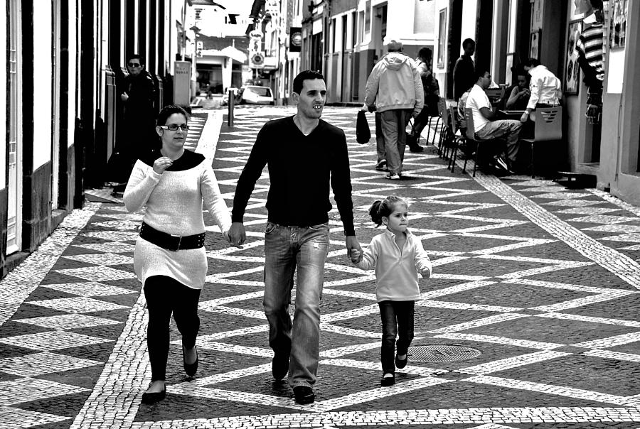 Family in the Azores Photograph by Eric Tressler
