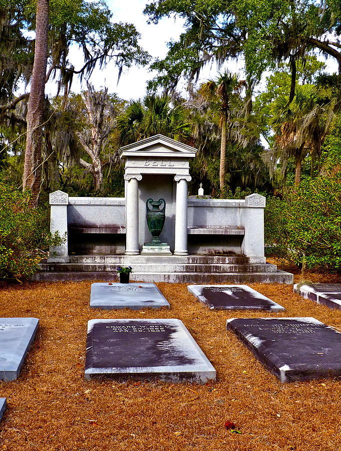 Cemetery Photograph - Family Plot by Catherine Conroy