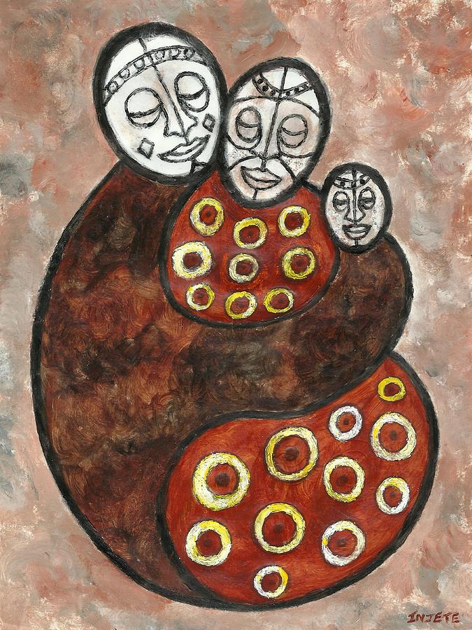 Family Unity Painting by Injete Chesoni