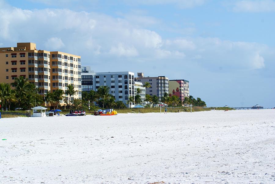 Famous ft. Myers Beach  Photograph by Florene Welebny