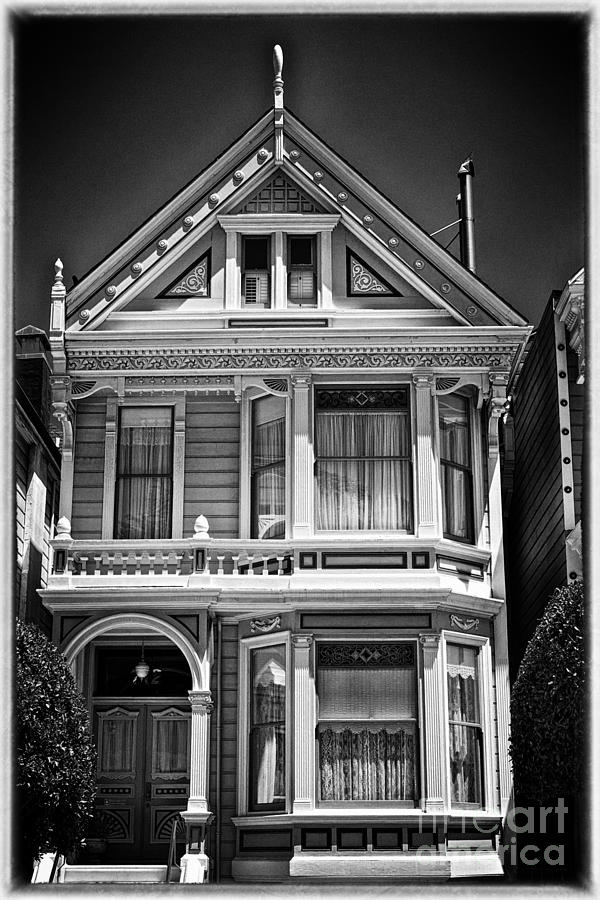 Fancy House lV - black and white Photograph by Hideaki Sakurai - Pixels