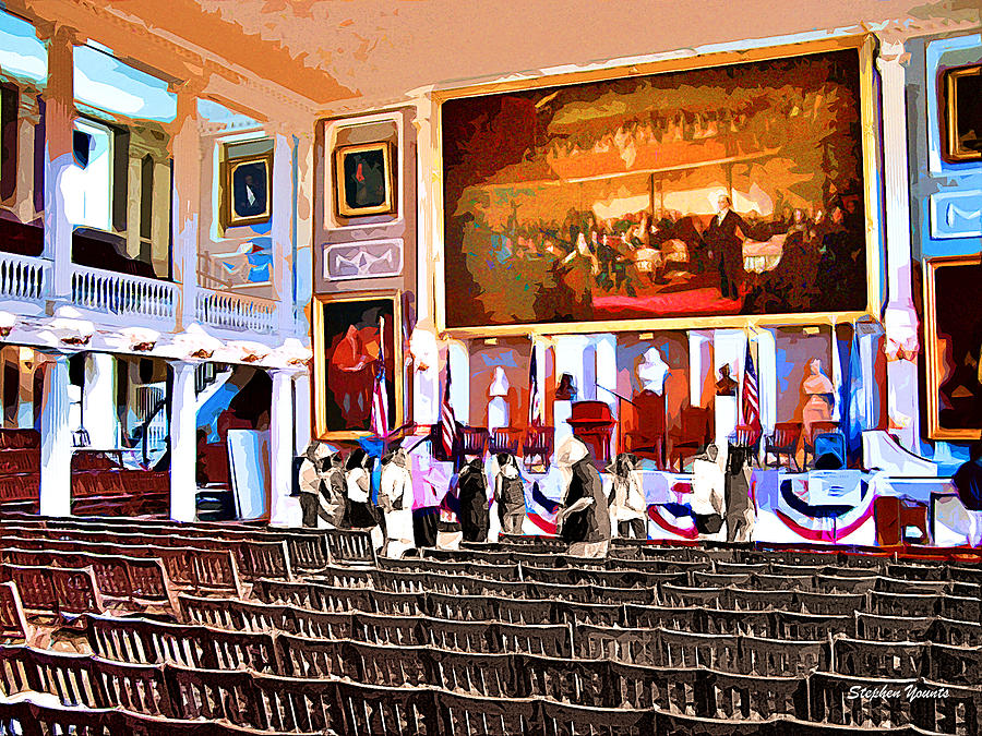 Faneuil Hall Digital Art by Stephen Younts