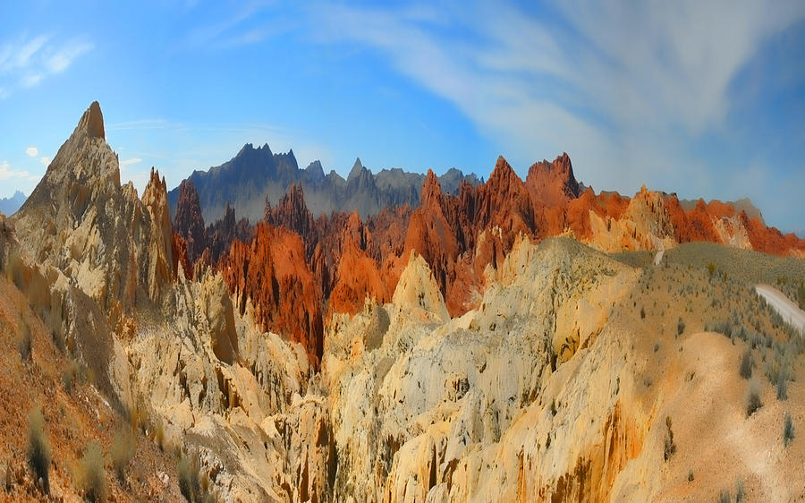 Fantasy Mountains Photograph by Gregory Scott