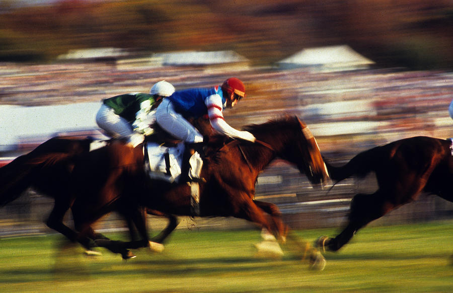 Horse Photograph - Far HIlls Races by Susan  Benson