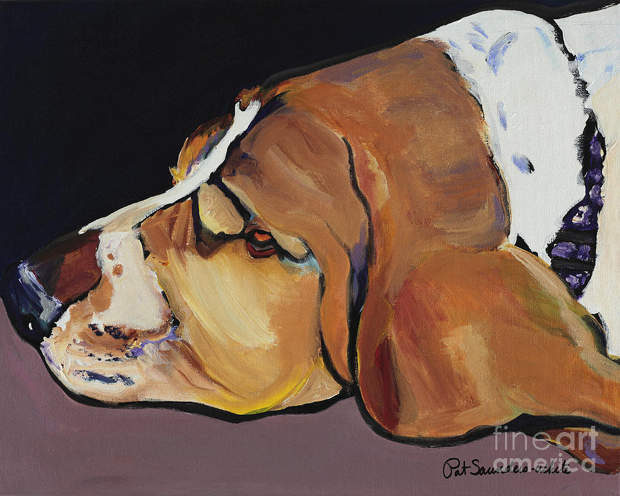 Farley Painting by Pat Saunders-White