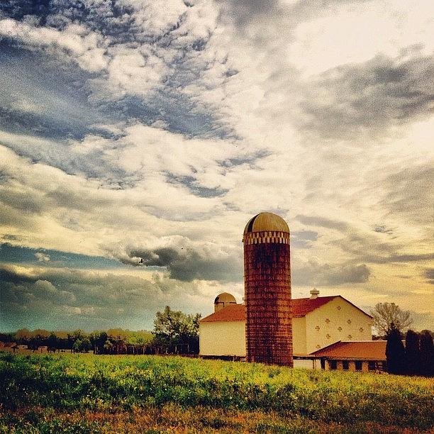 Old Photograph - Farm In Berks County, #pennsylvania by Luke Kingma Old Photograph - Farm In Berks County, #pennsylvania by Luke Kingma