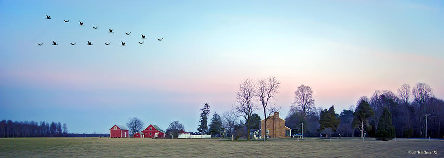 Farm Landscape Photograph by Brian Wallace