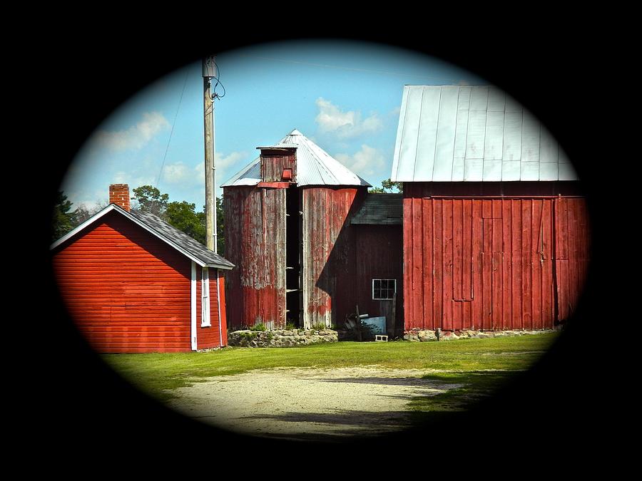 Farm of Yesteryear Photograph by Randy Rosenberger