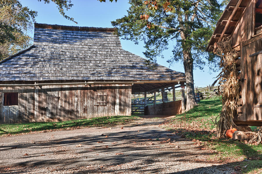 Farm Scene at Booker T. Washington National Monument Park Photograph by James Woody