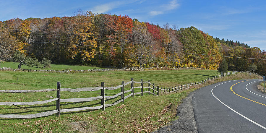 Farm with Split Rail Fence 2 of 2 Photograph by Gregory Scott