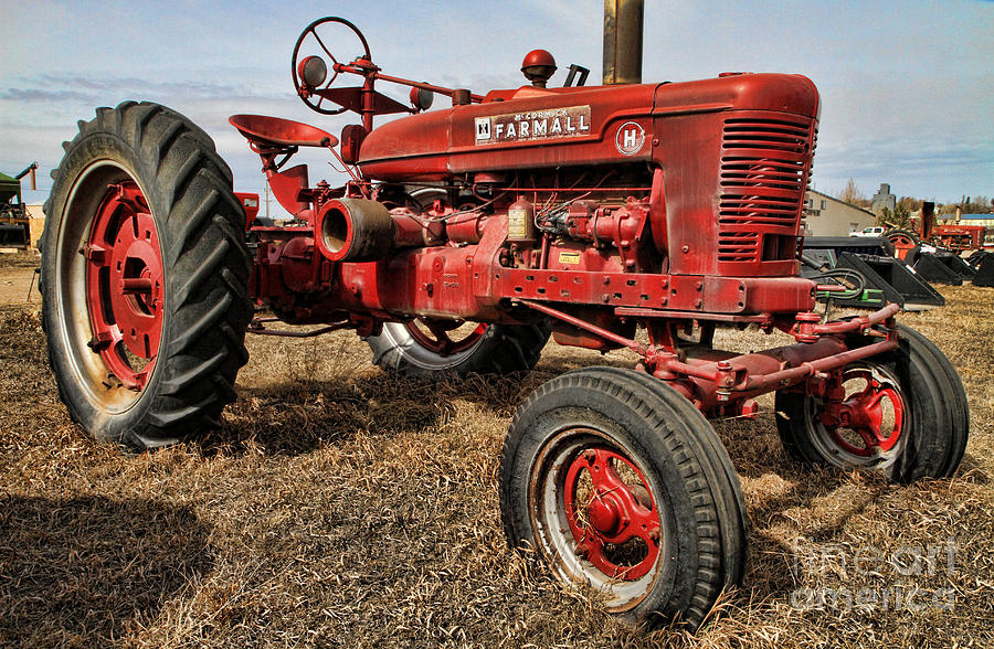 FARMALL Tractor Photograph by Edward R Wisell