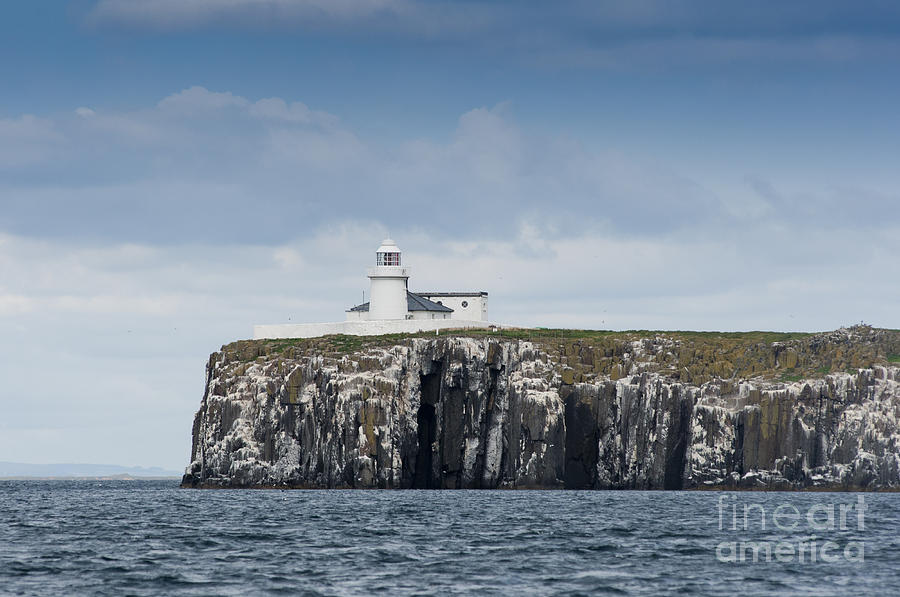 Farne Island lighthouse Photograph by Andrew  Michael